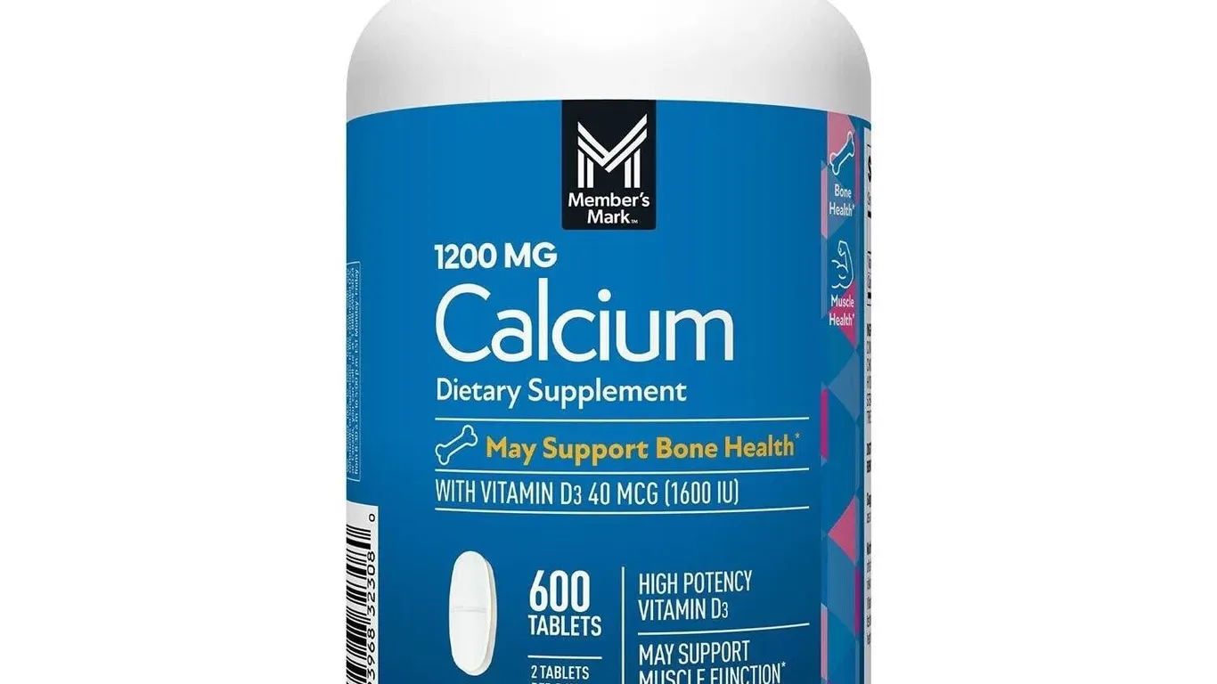 Calcium 1200mg With Vitamin D3 600ct