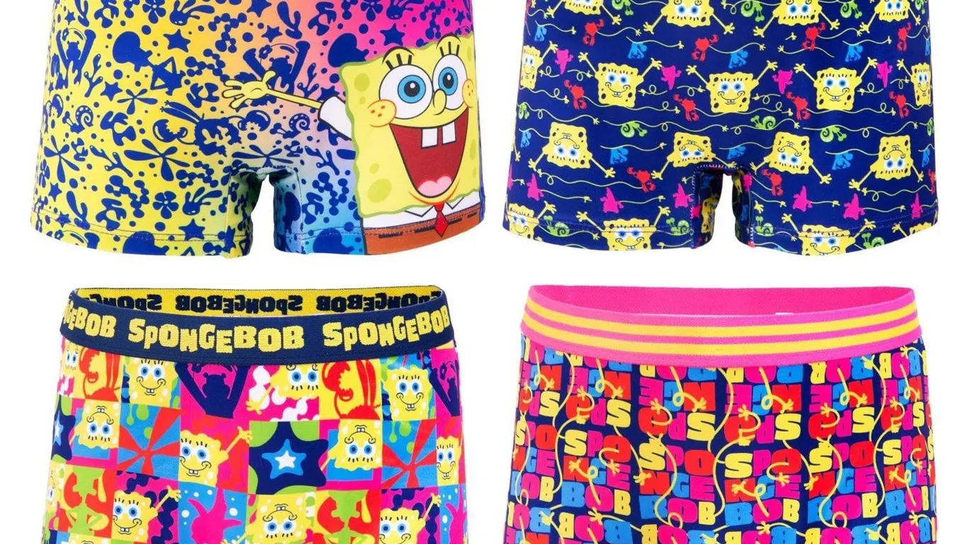 Spongebob Squarepants Girl Short Underwear...