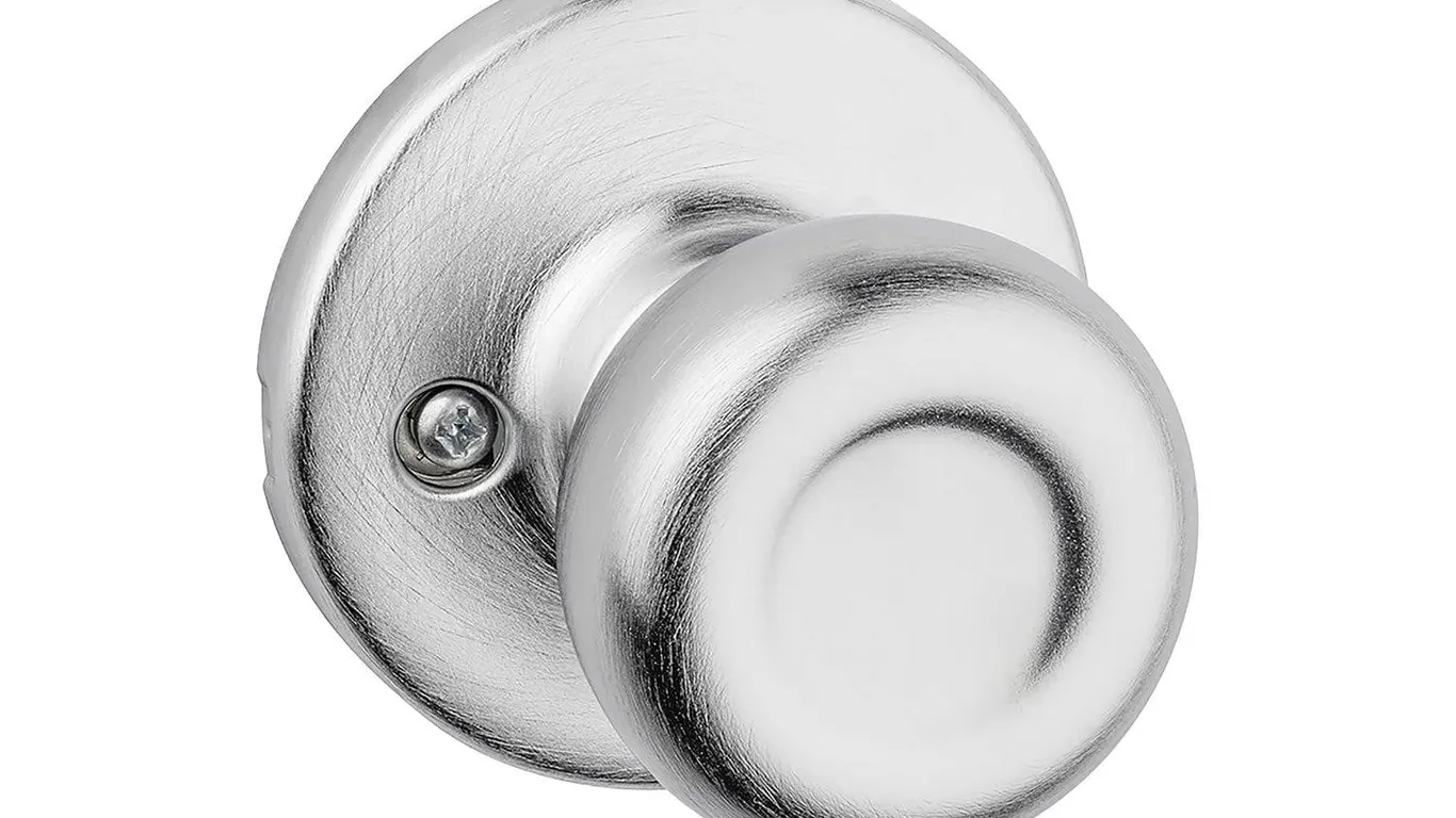 Kwikset Tylo Dummy Door Knob Satin Chrome