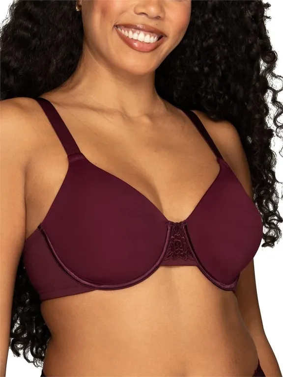 Vanity Fair Minimizer Bra 46C Sophisticated Plum