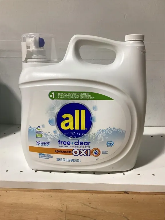 All Advanced Oxi Liquid Laundry Detergent 1 Bottle