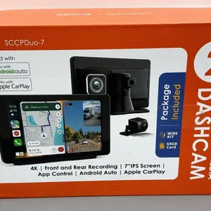Rexing WMTCPDUO7 4K Dash Cam Android Auto CarPlay