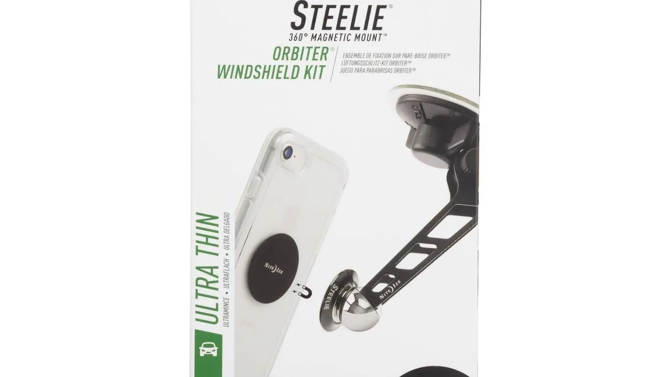 Nite Ize Steelie Windshield Cell Phone Mount Black