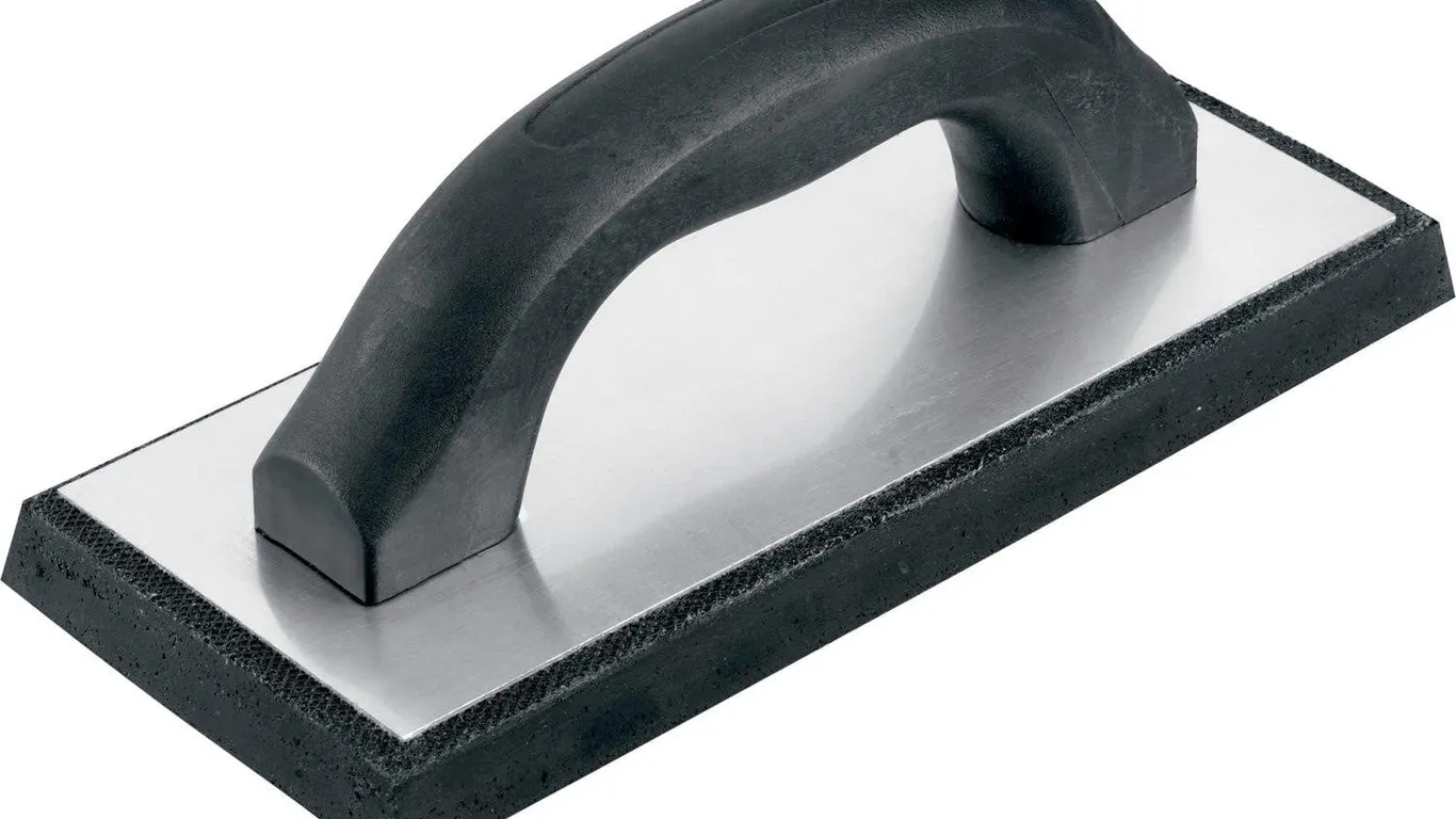 Qep 4x9.5 in. Molded Rubber Grout Float Black