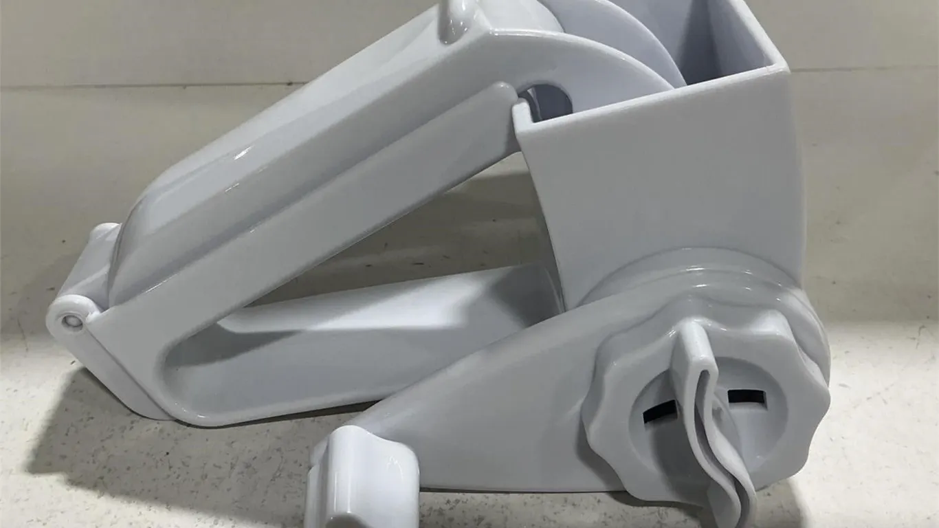 Handheld Rotary Cheese Grater White