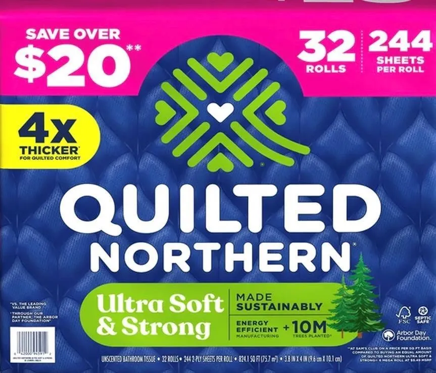 Quilted Northern Ultra Soft Strong 32pk Toilet...