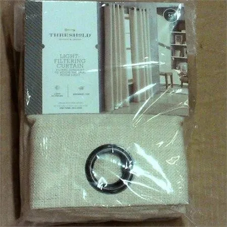 Threshold Textured Weave Window Curtain 54"x84"
