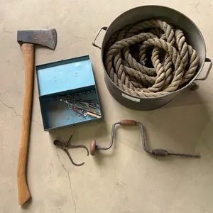 Brace Bit/ Axe / Rope / Caliper