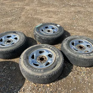 4 - 215/75R15 Tires W/ Rims Off Dodge