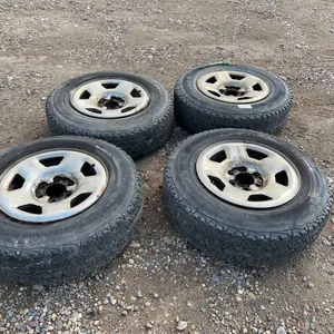 4 - 235/75R17 Tires W/ Rims Off F150