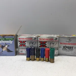 WINCHESTER & REMINGTON 12GAU. #2 STEEL SHOT AMMUNITION