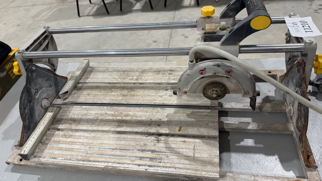 Mastercraft Sliding Wet File Saw - Model 55-6740-2