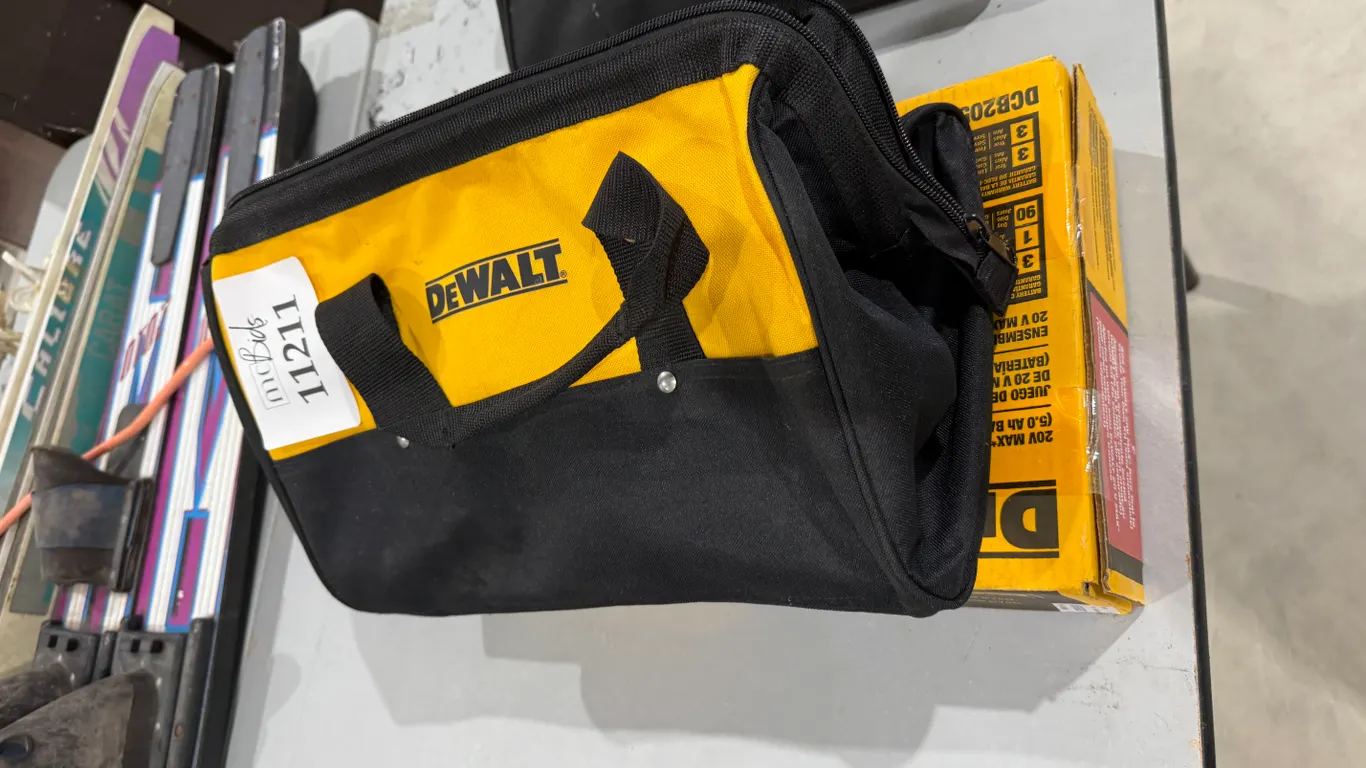 Dewalt Tool Bag and 20v Charger with Box