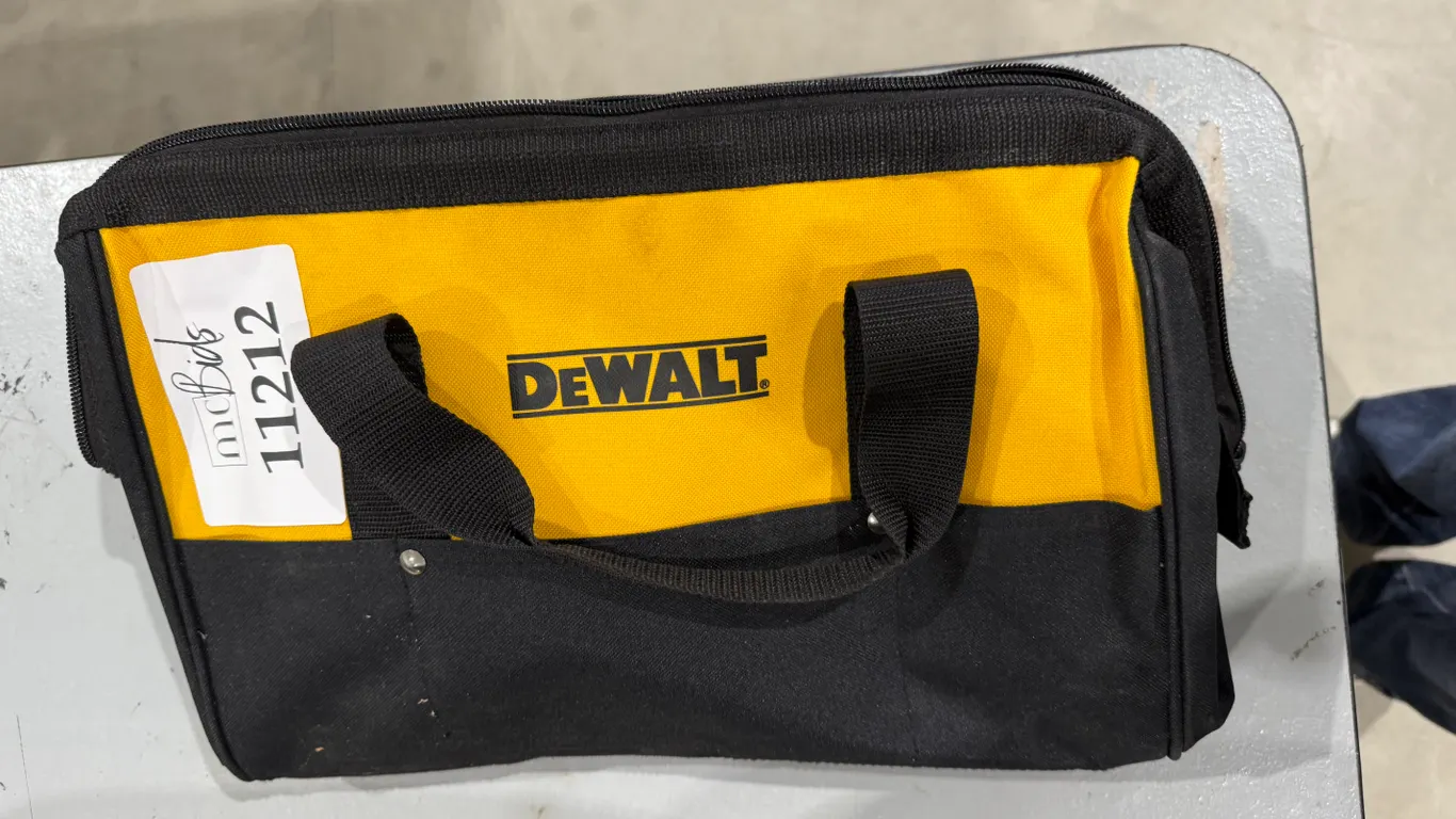 Dewalt Tool Bag and 18v Charger