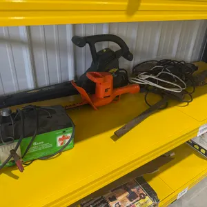 Hedge Trimmers, Leaf Blower, Work Light, Battery Charger and More