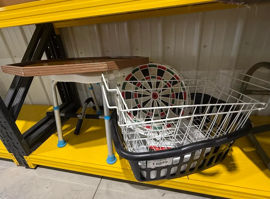 Games, Baskets, Pull Up Bar and Stool