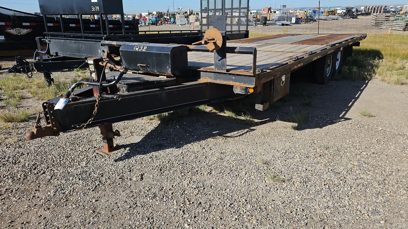 2020 Double A Trailers T/A 24 Ball Hitch Equipment Trailer