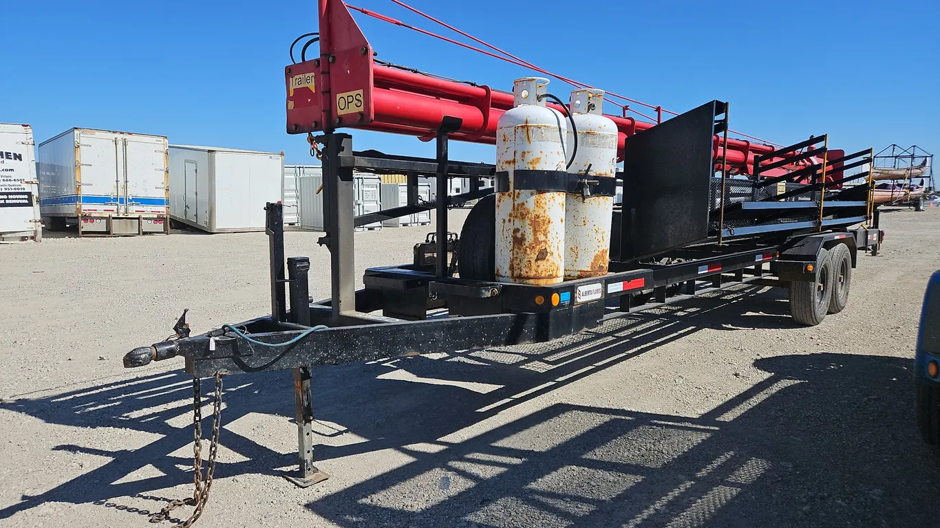 2007 Alberta Flares F6-60-TP T/A Flare Stack Trailer