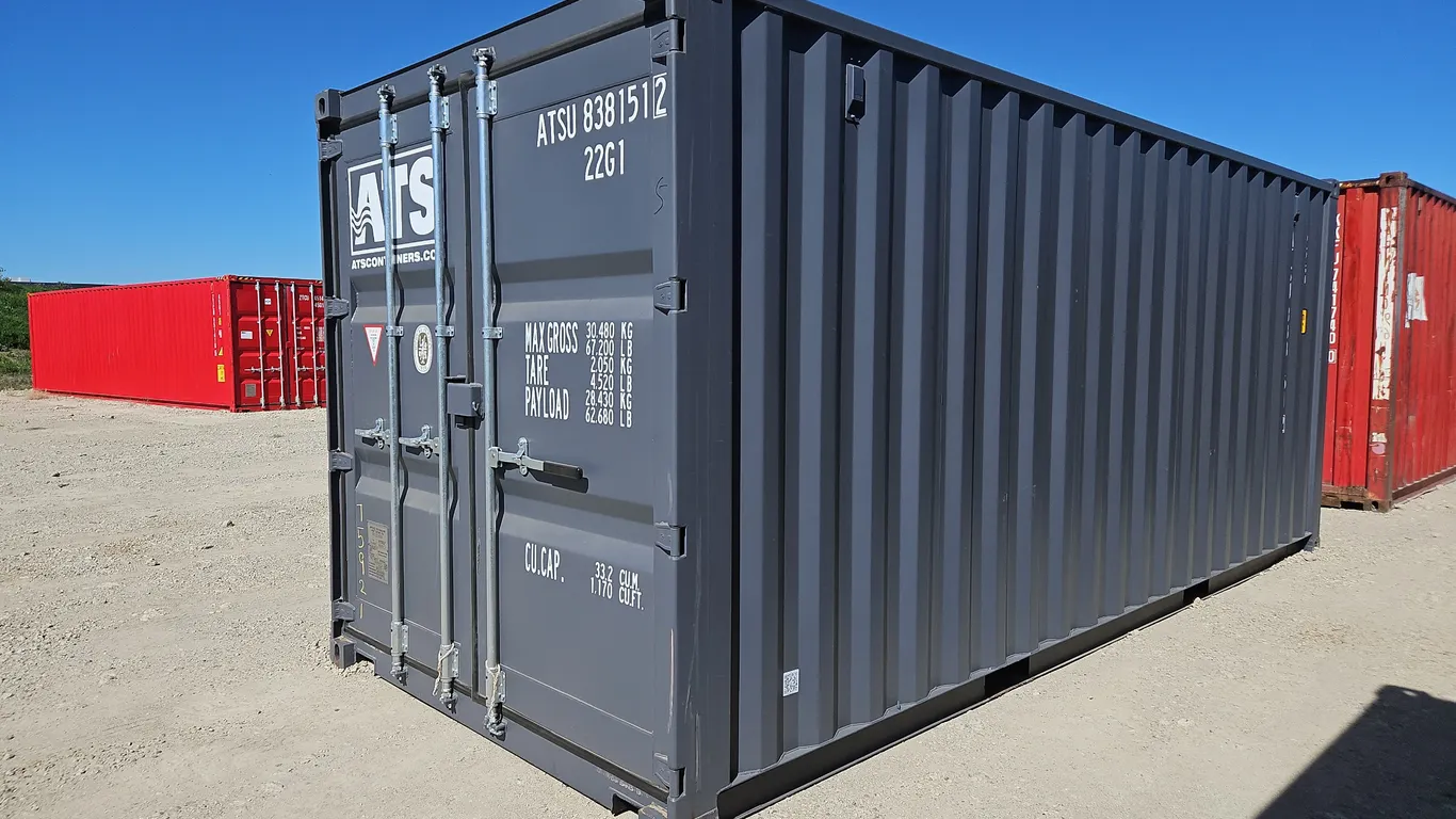 20' 1 Door Single Use Sea Container