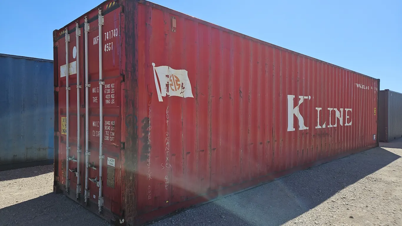 40' High Cube 1 Door Multi Use Sea Container
