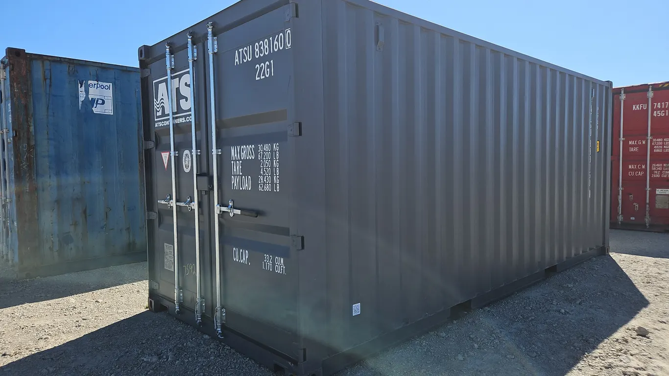20' 1 Door Single Use Sea Container