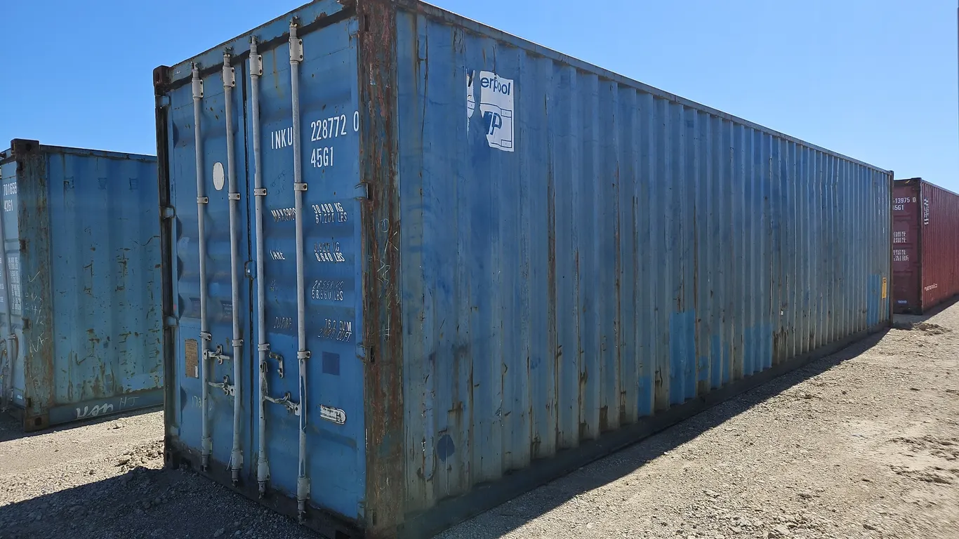 40' High Cube 1 Door Multi Use Sea Container
