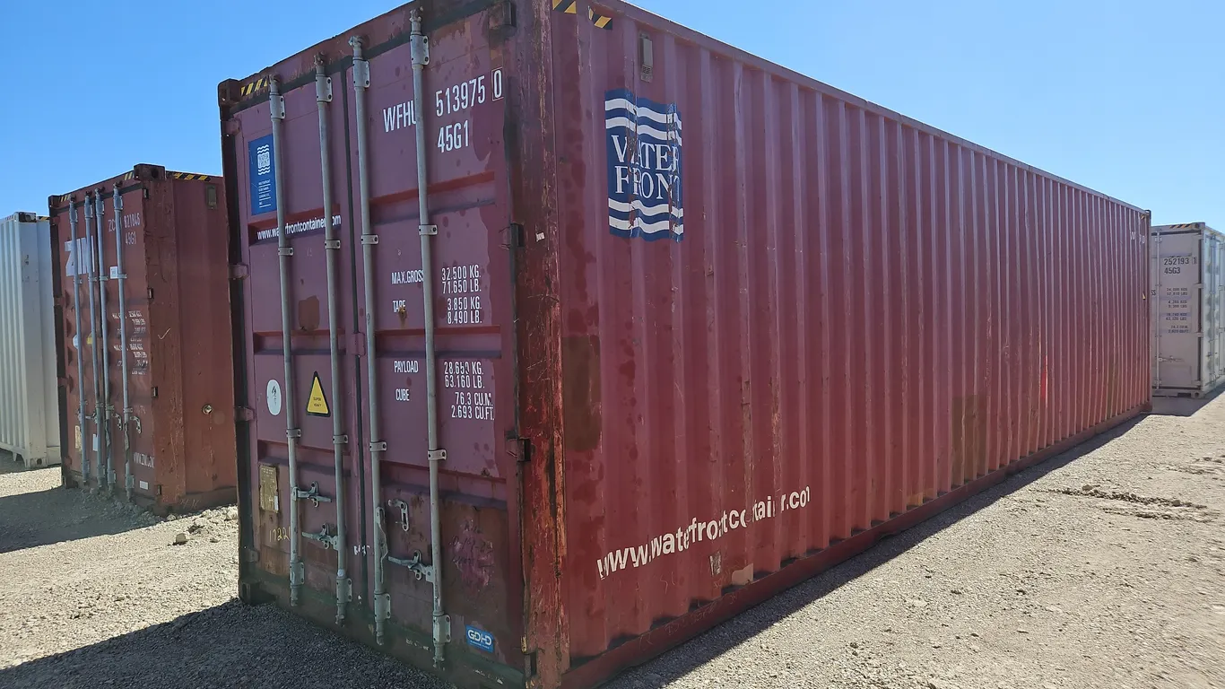 40' High Cube 1 Door Multi Use Sea Container