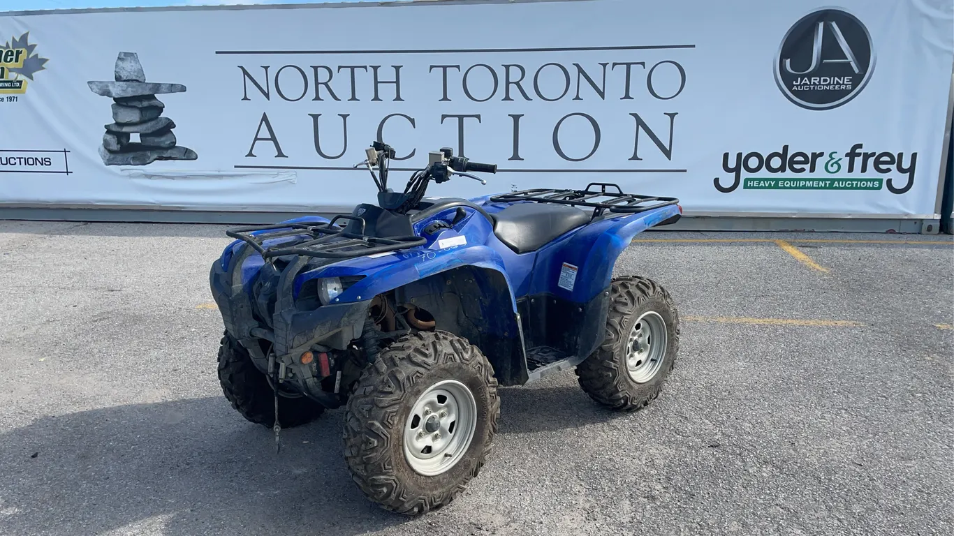 2012 Yamaha Grizzly 550 Quad