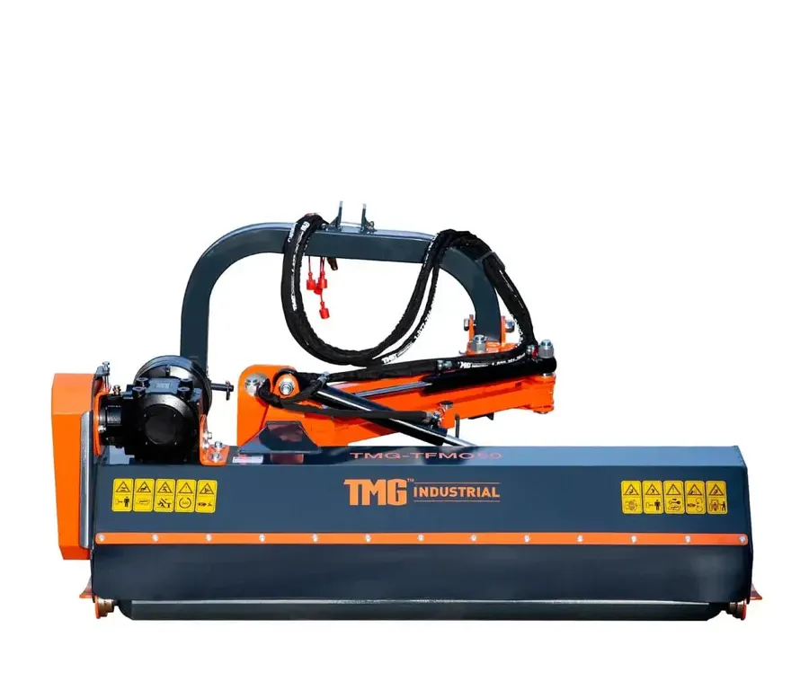 StanForge 3-50" Ditch Bank Flail Mower, Offset Verge Cutter for Tractors TMG-TFMO50 (Without PTO)