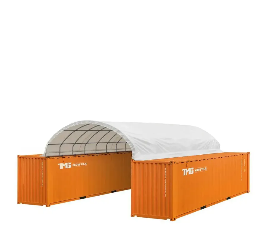 StanForge 20' x 40' PVC Fabric Container Shelter, TMG-ST2041CE