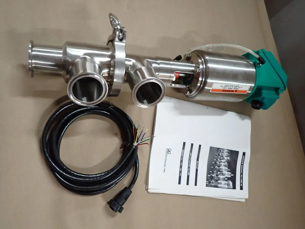 Tri Clover Air Actuated Valve