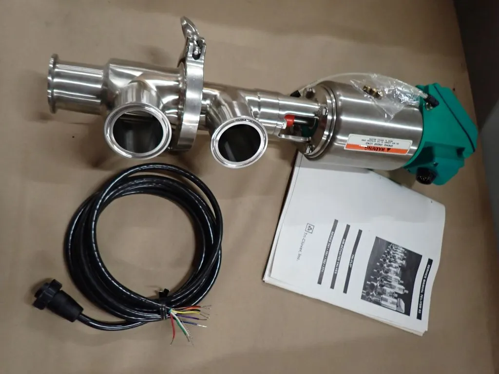 Tri Clover Air Actuated Valve