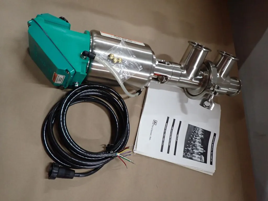 Tri Clover Air Actuated Valve