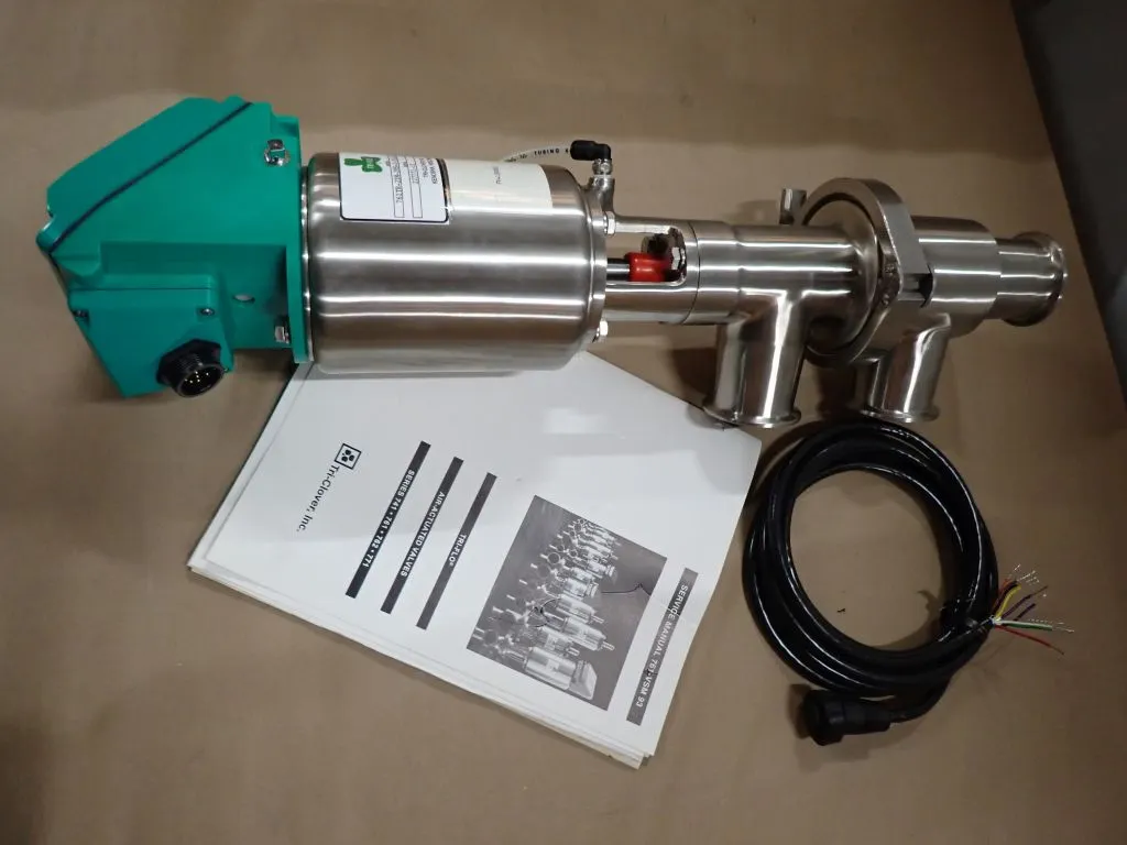 Tri Clover Air Actuated Valve