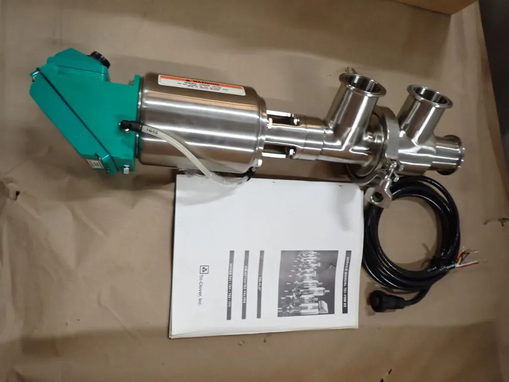 Tri Clover Air Actuated Valve