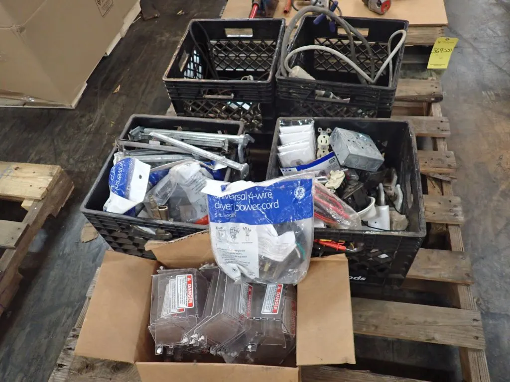 Lot of Assorted Circuit Breakers and Components