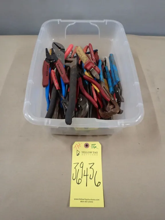 Lot of Assorted Industrial Hand Tools