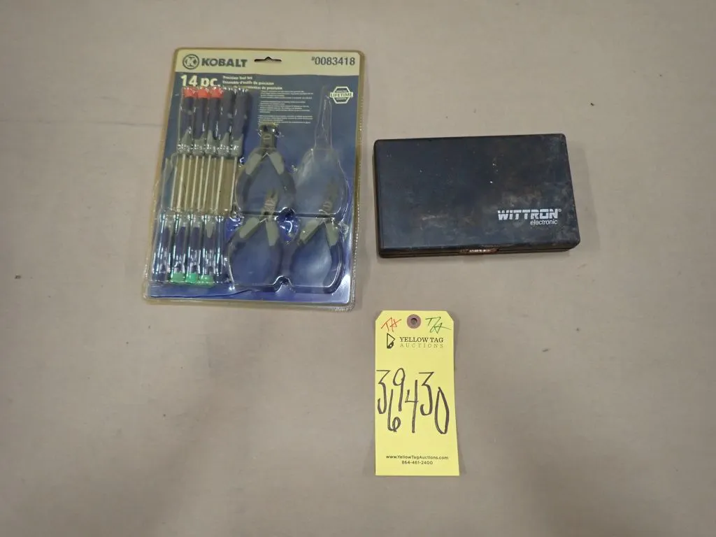 Lot of (2) Assorted Industrial Tool Sets