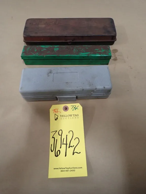 Lot of (3) Assorted Socket Sets with Case