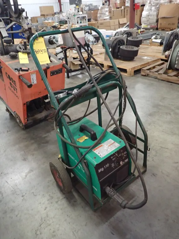 Prest-O-Weld Mig Welder on Rolling Cart