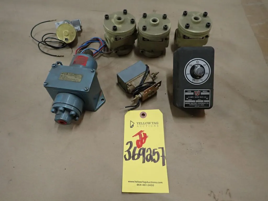 Lot of (7) Assorted Industrial Components