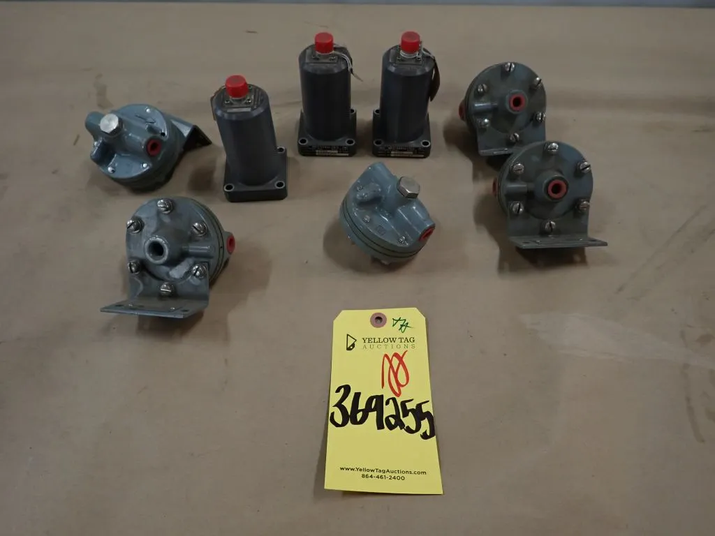 Lot of (8) Assorted Industrial Components