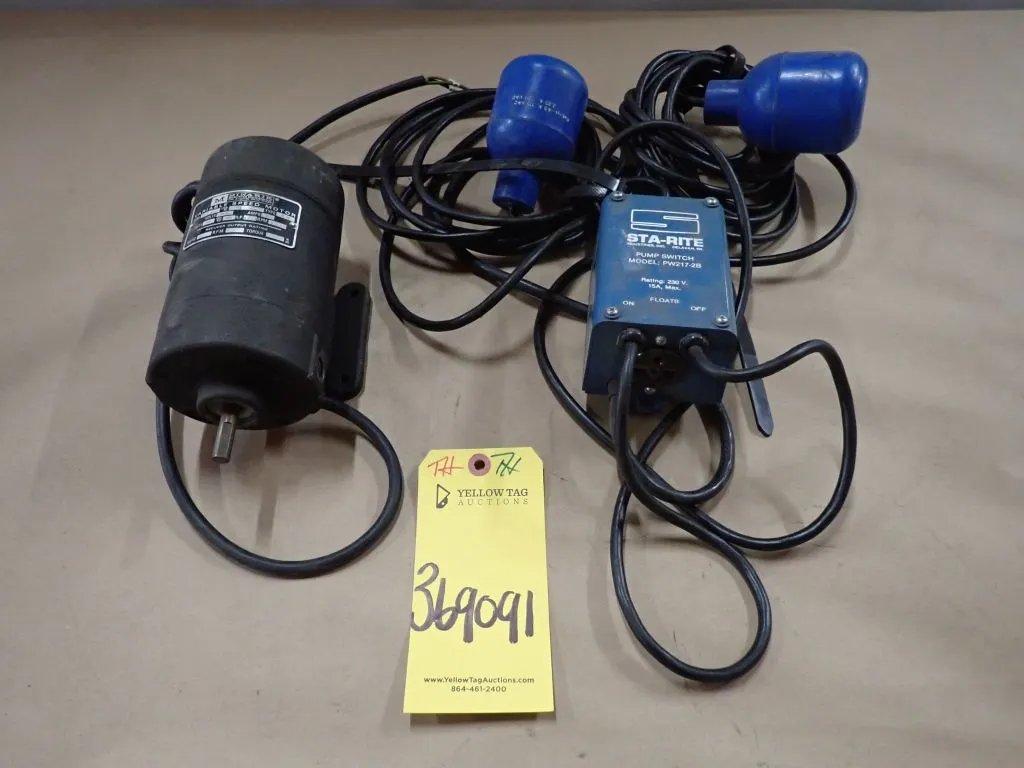 Lot of (2) Assorted Industrial Components