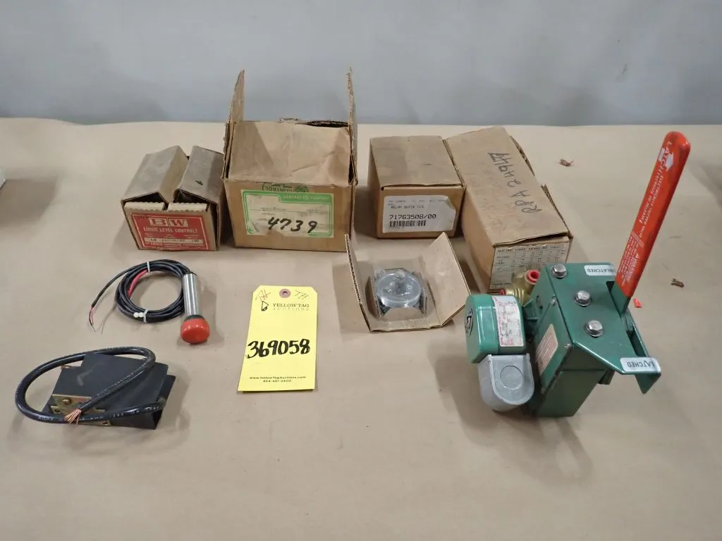 Lot of Assorted Industrial Components