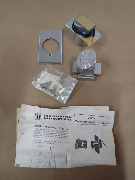 Lot of (6) Honeywell Magnetic Door Holders