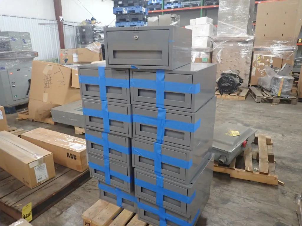 Lot of (11) Wine Modular Drawer Cabinets