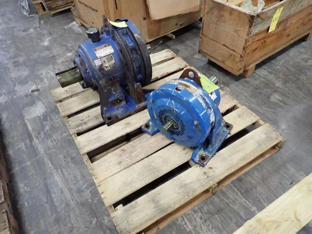 Lot of (2) Assorted Industrial Gear Boxes