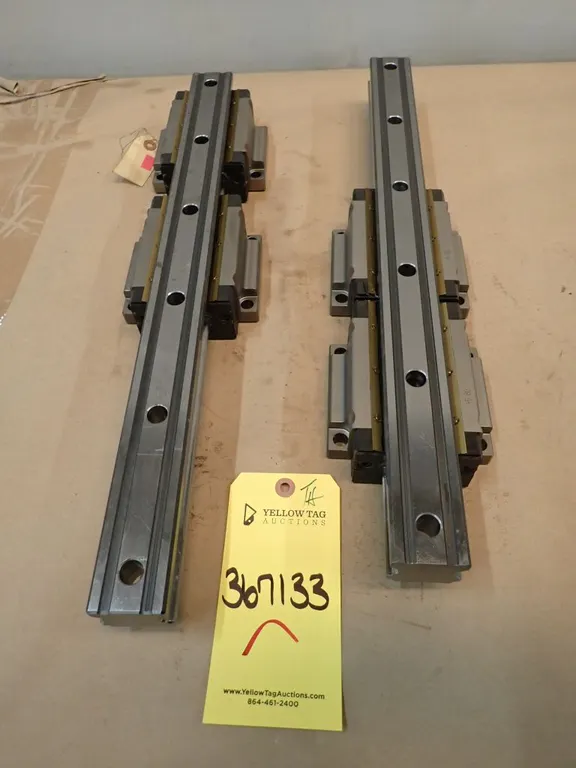 Lot of (2) Linear Guide Rail Systems