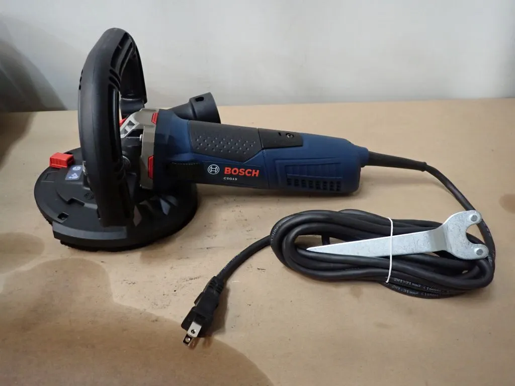 Bosch 5" Concrete Surface Grinder with Case