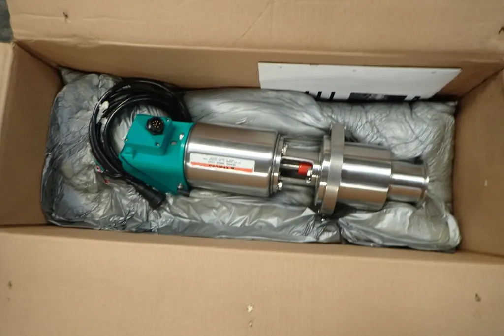 Lot of (2) Alfa 761 Tri Clover Air Operated Valves